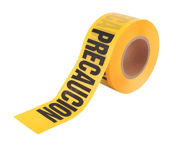 CINTA DE SEGUR. AMAR. PRECAUCION ROLLO 100 MTS 12578/WF0725