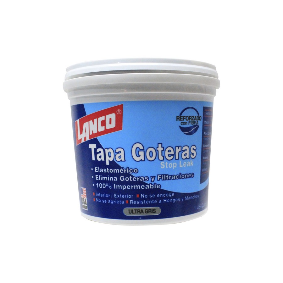 TAPAGOTERAS ELASTOMER. STOP LEAK GRIS 1/4 LANCO RC1463-5