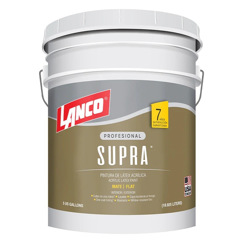PINTURA LANCO SUPRA LATEX CUBETA