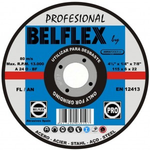 DISCO ABRAT. P/MET. 6.0mm X 4 1/2 PULG  031157234 (NC)