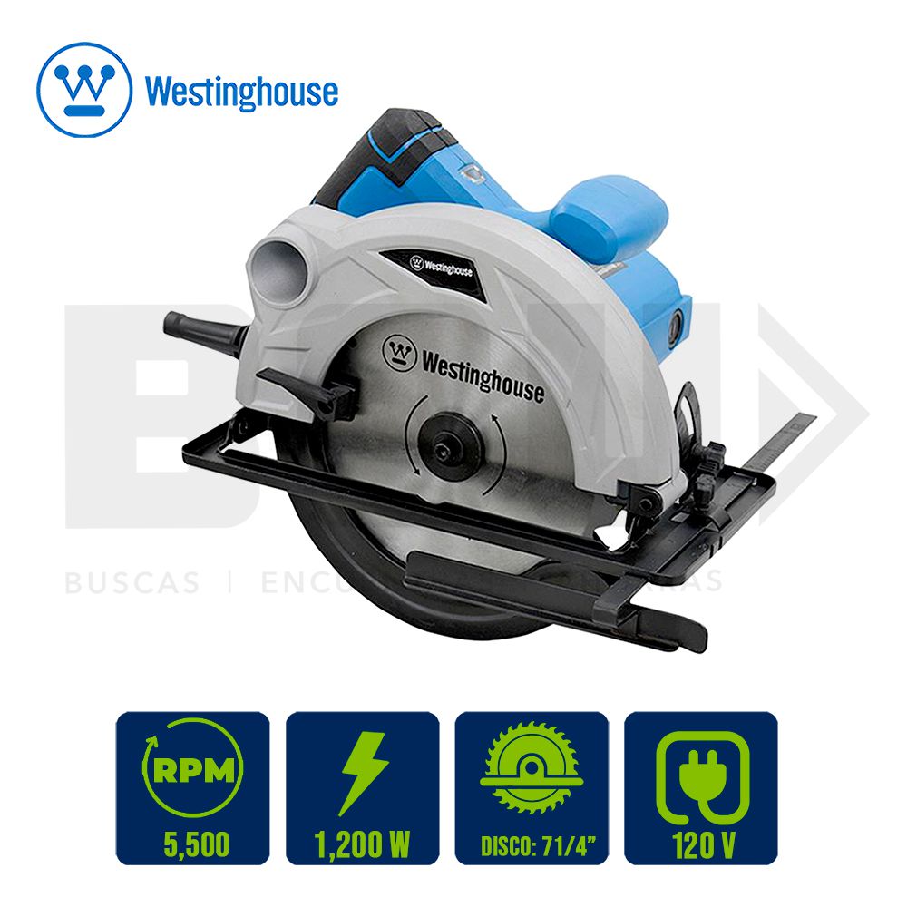 SIERRA CIRCULAR WH 7 1/4 PULG 1200W PT20582 (NC)