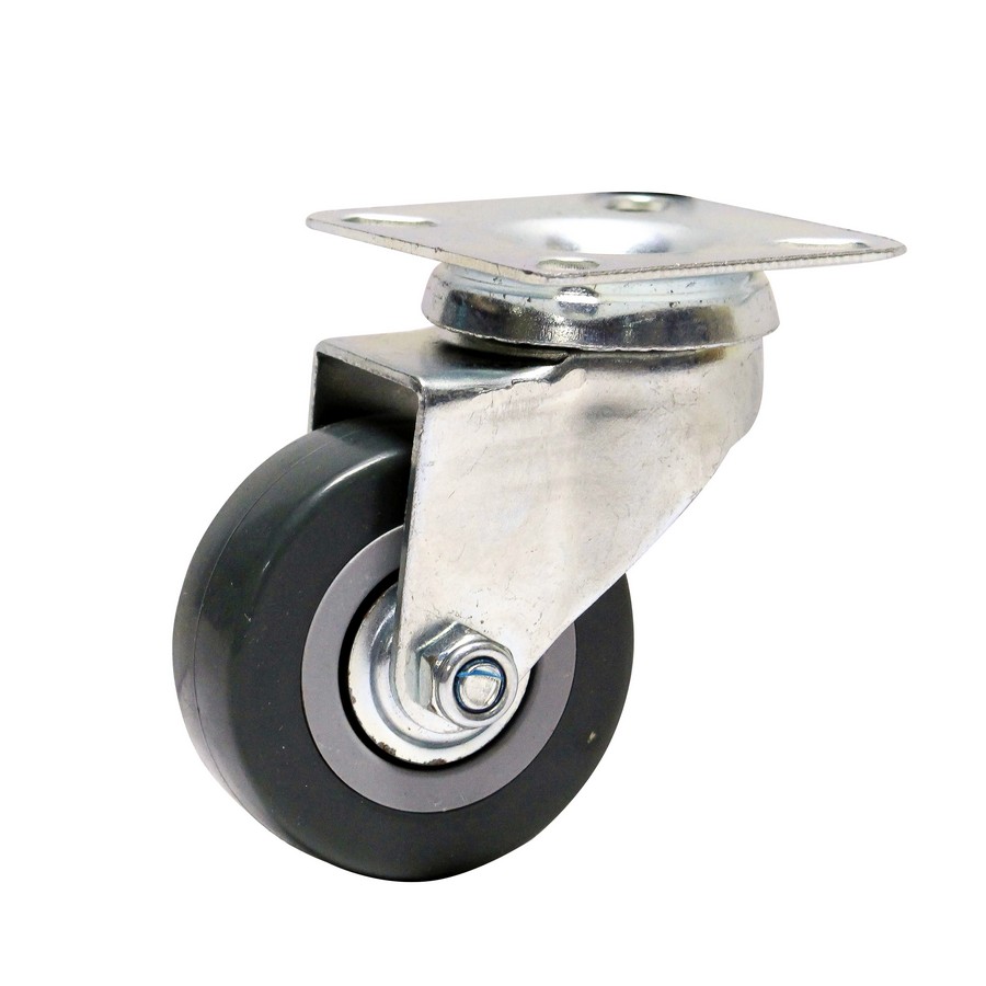 RUEDA GRIS/AZUL INDUST. GIRAT. 2 PULG RUG02F/CW250