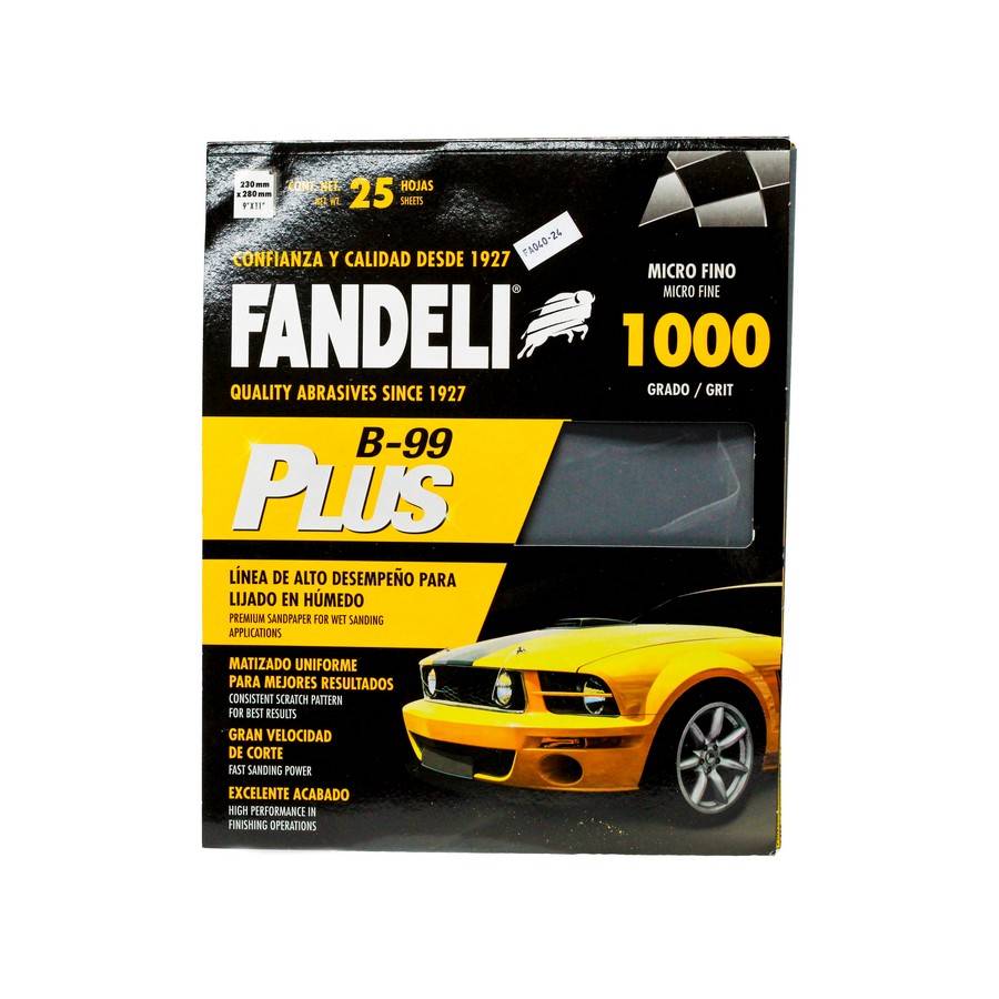 LIJA AGUA AUTO FANDELI B-99 1000