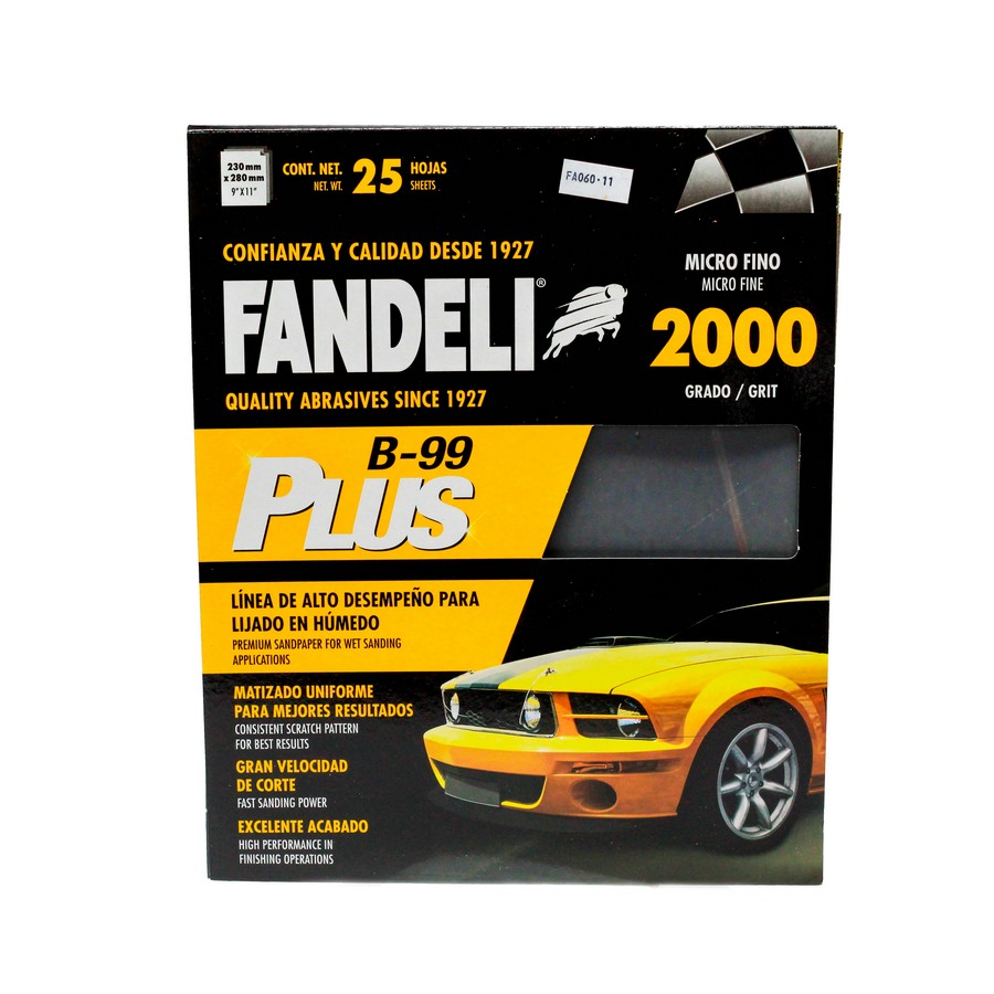 LIJA AGUA AUTO FANDELI B-99 2000