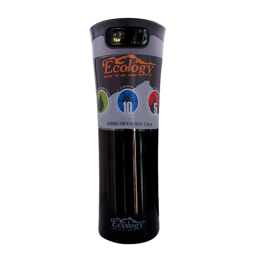 VASO TERMICO ECOLOGY EMPERADOR 16OZ NEGRO 12206