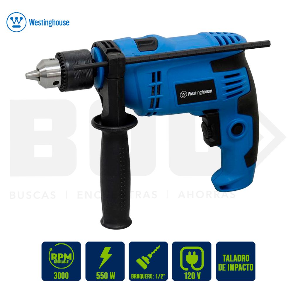 TALADRO IMPACTO WH 1/2 PULG 550W PT31000 (NC)