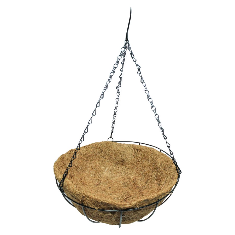 MACETERO METAL COLGAR D/ESTOPA 12 PULG 81671/SG-TG32