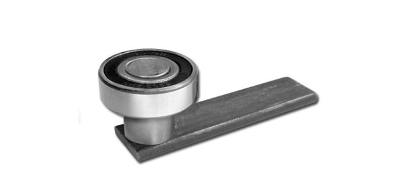 RODO P/PORTON 2.5 PULG C/VALERO RODO AEREO PLATINA FH-RV005