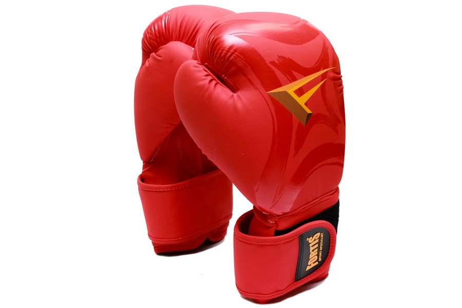 GUANTE BOXEO 14OZ ROJO FOR-8000-14-RD