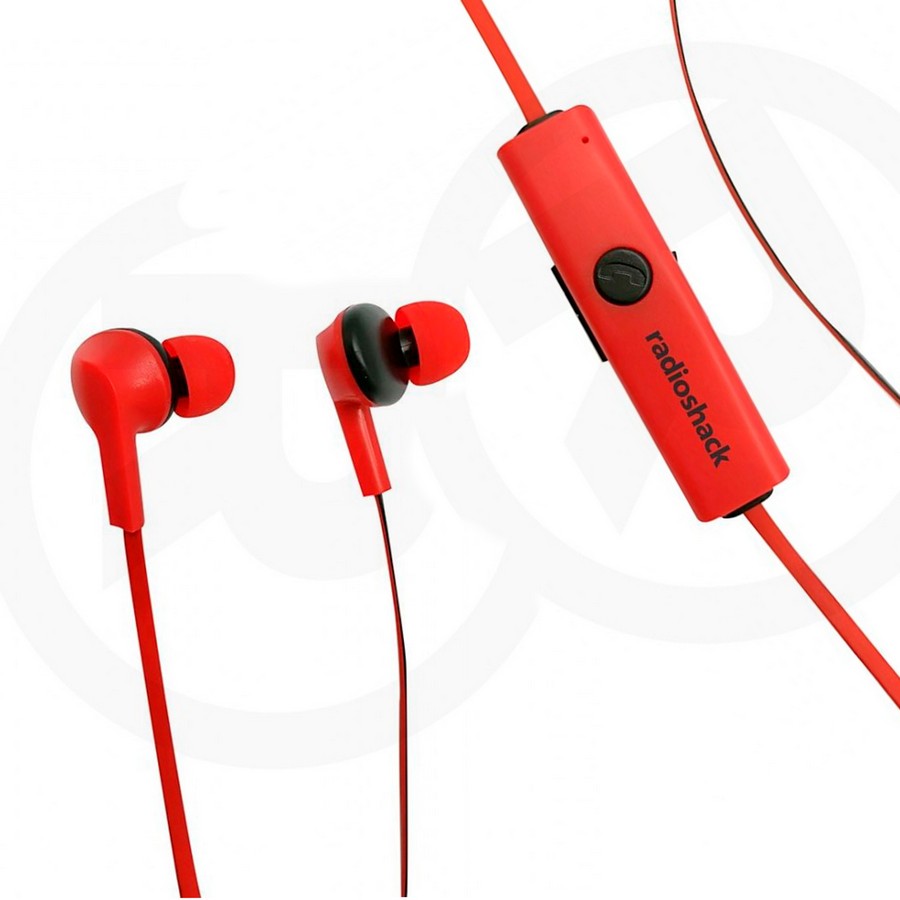 AUDIFONOS DEPORTIVOS CON BLUETOOTH REACTION ROJO RADIOSHACK 3304315 (NCR)