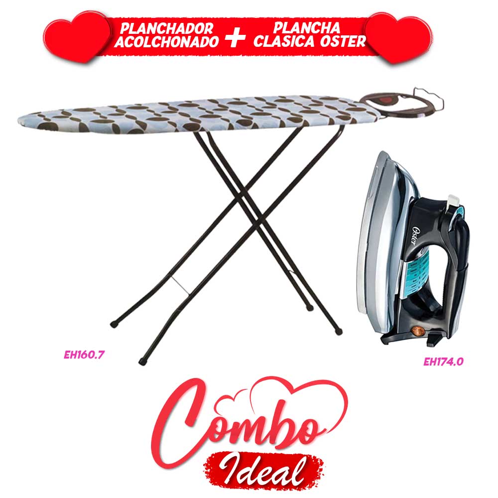 PLANCHADOR+PLANCHA OSTER