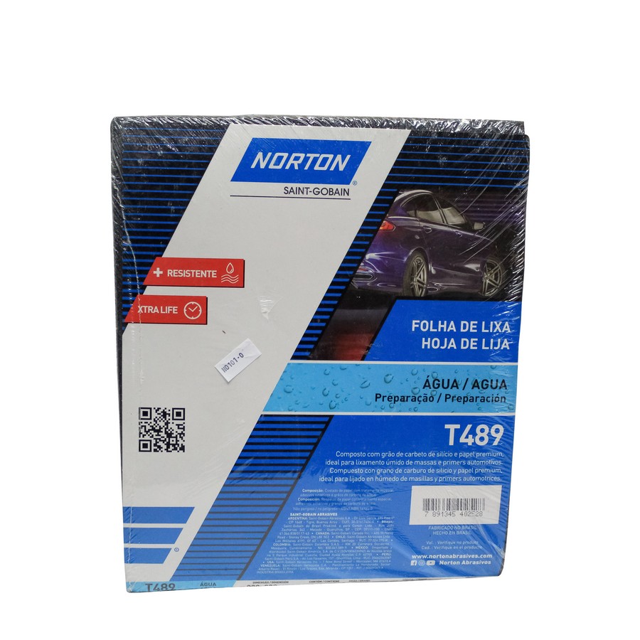 LIJA AGUA NORTON  T277 / T489 Nº 120