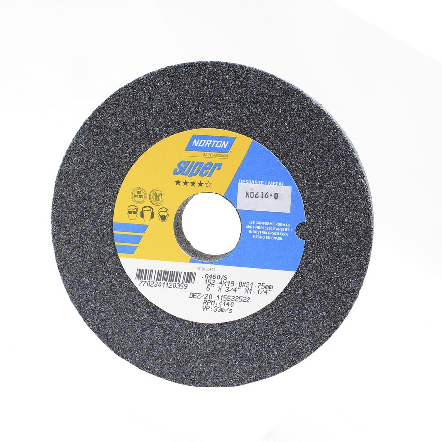 RUEDA ESM. NORTON  T1 6 X 3/4 X 1 1/4  A-46