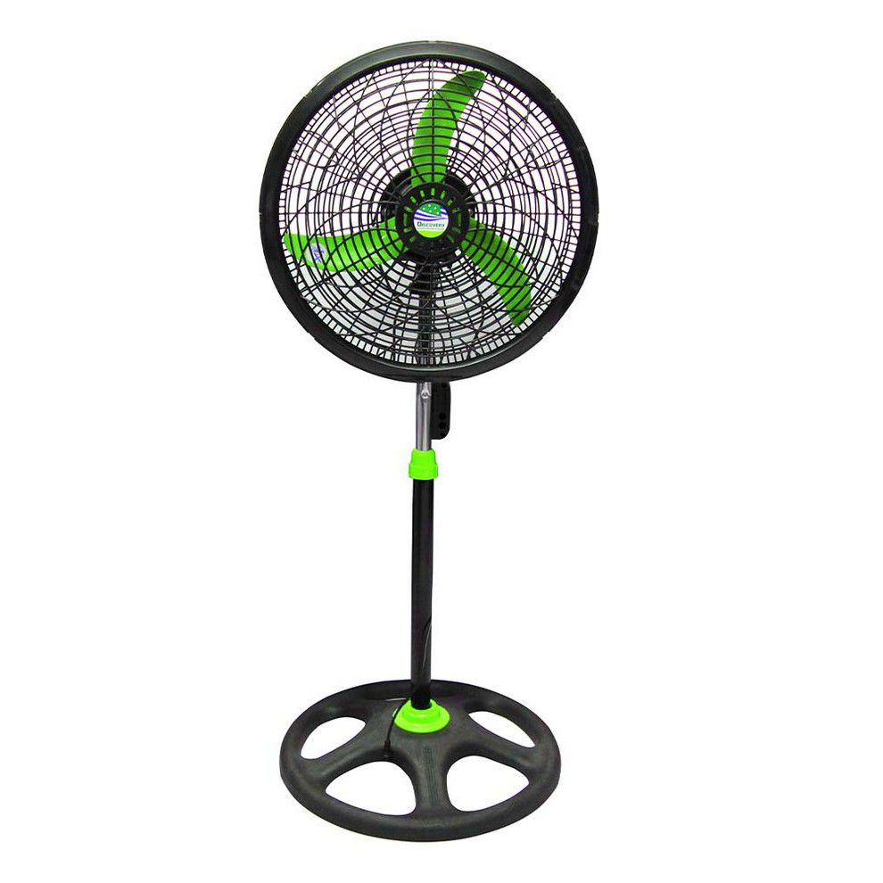 VENTILADOR PEDESTAL 18 PULG ASPA VERDE LT-1709-FLGREEN