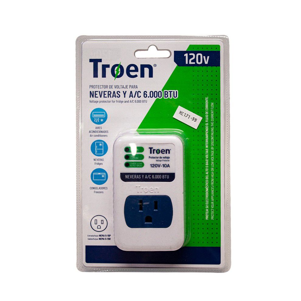 PROTECTOR PARA REFRIG.120V TR-VP10-120V