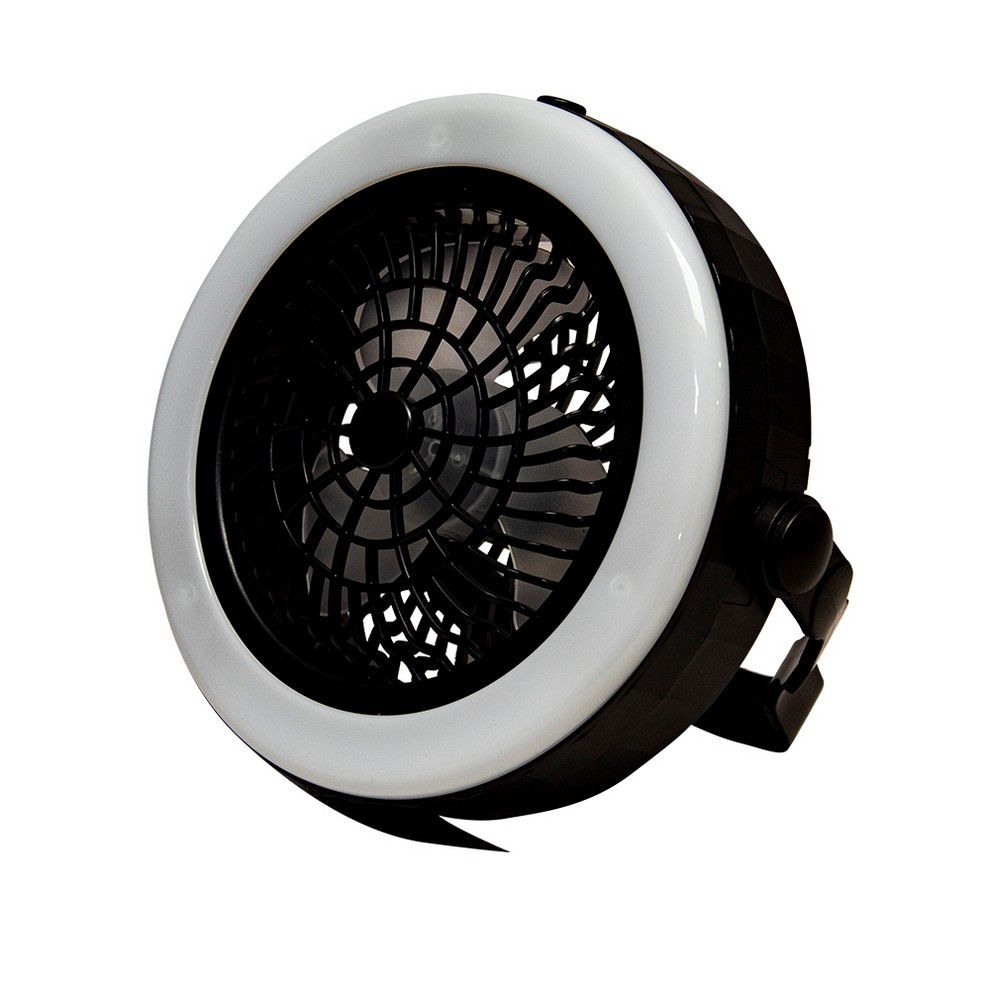 LAMPARA LED CON VENTILADOR PARA ACAMPAR A174-CAF001