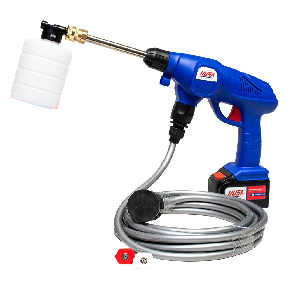 LAVADORA PRESION INALAMBRICA ELECT. 450 PSI 200W 24V H-BG10