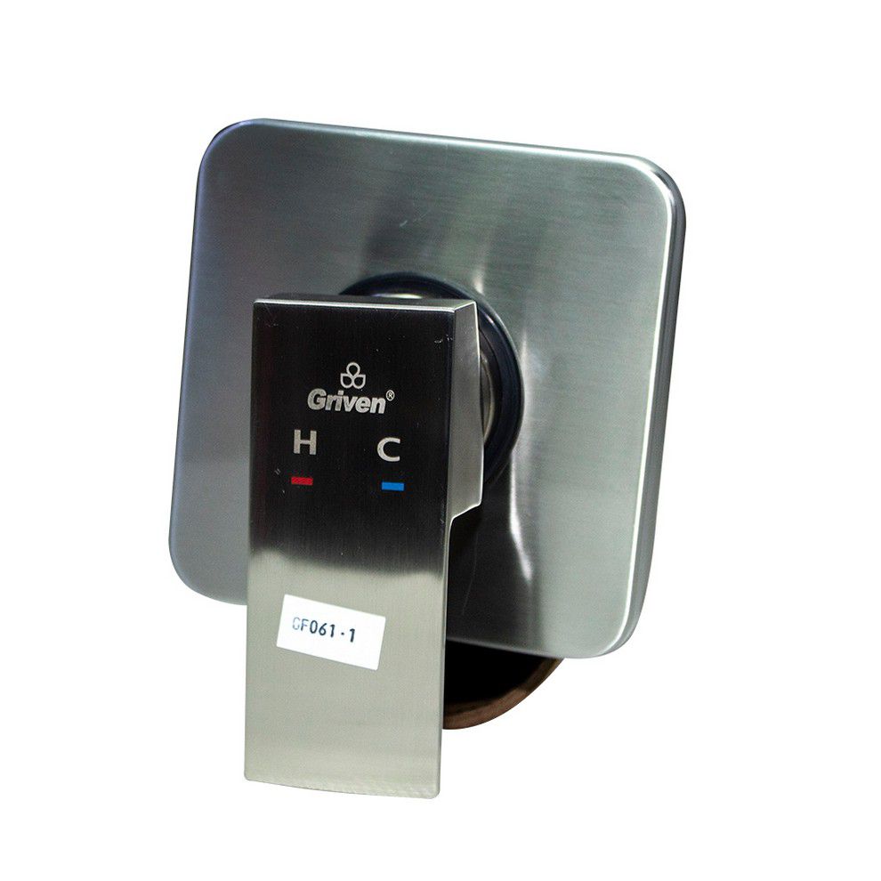 VALVULA MONOMANDO MEZCLADOR PARA DUCHA CROMADO GV-WSA-3