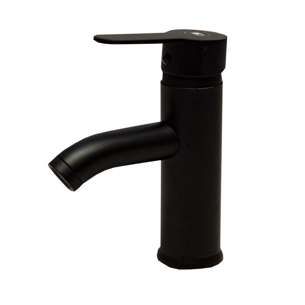 LLAVE P/LAVAMANO MONOMANDO NEGRO MATE BLU-0009