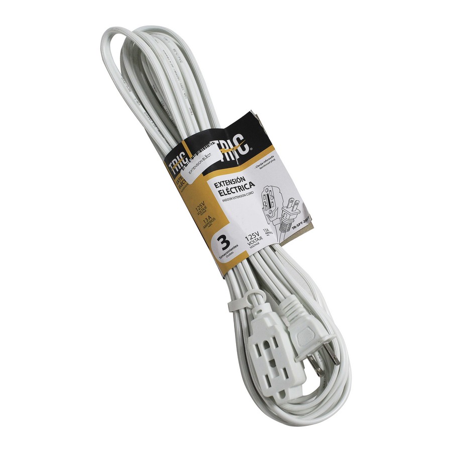 EXTENSION ELECT 12 PIES TR-SPT-12FT/T-EC101WT-12/EP0320-12