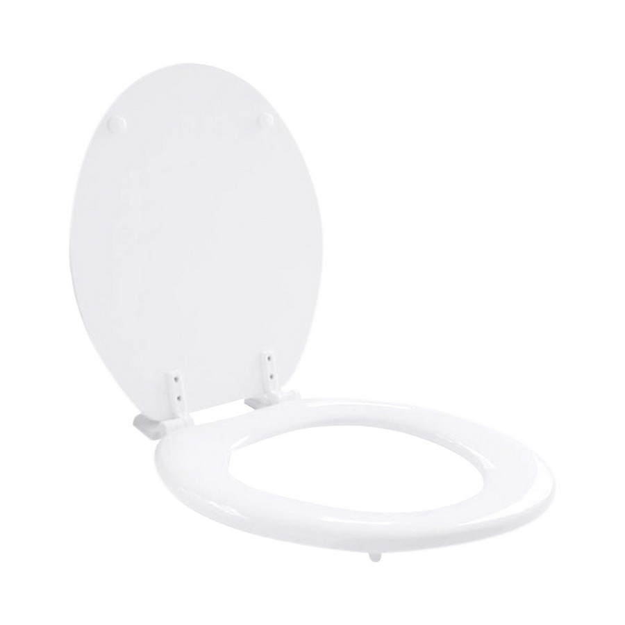 ASIENTO P/INODORO MADERA BLANCO CTS100W (DESC)