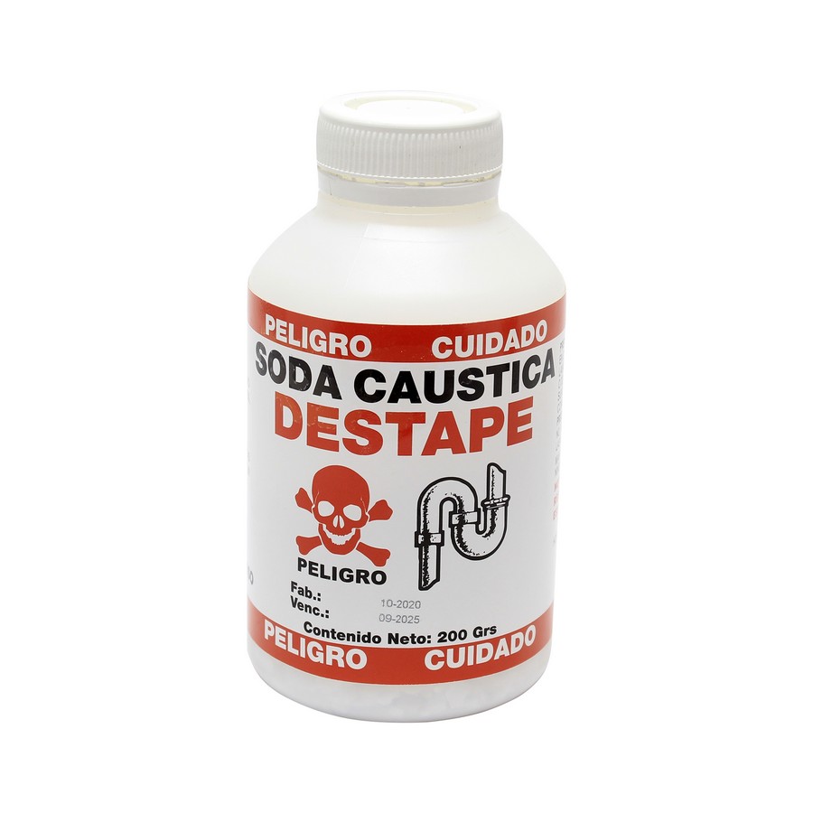 SODA CAUSTICA ESCAMA 200GRS. AINSA