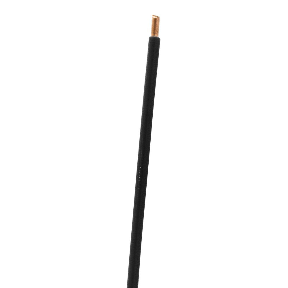 ALAMBRE SOLIDO THHN/10 NEGRO (MT)
