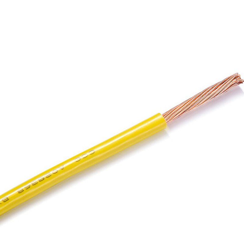 ALAMBRE CABLEADO THHN 6 AMARILLO (MT)