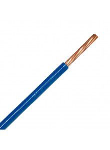 ALAMBRE CABLEADO THHN/6 AZUL (MT)