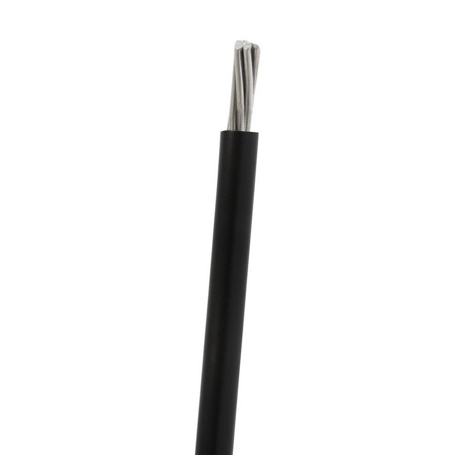 CABLE ALUMINIO WP #4 APPRICOT CON FORRO (MT)