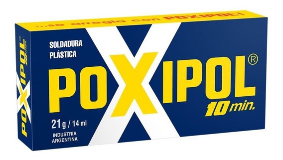 PEGAMENTO EPOXICO P/ SOLDADURA GRIS 14ML POXIPOL
