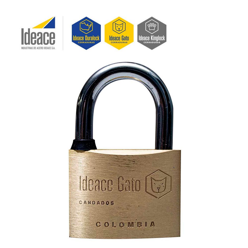 CANDADO GATO BRONCE 60 MM CL60