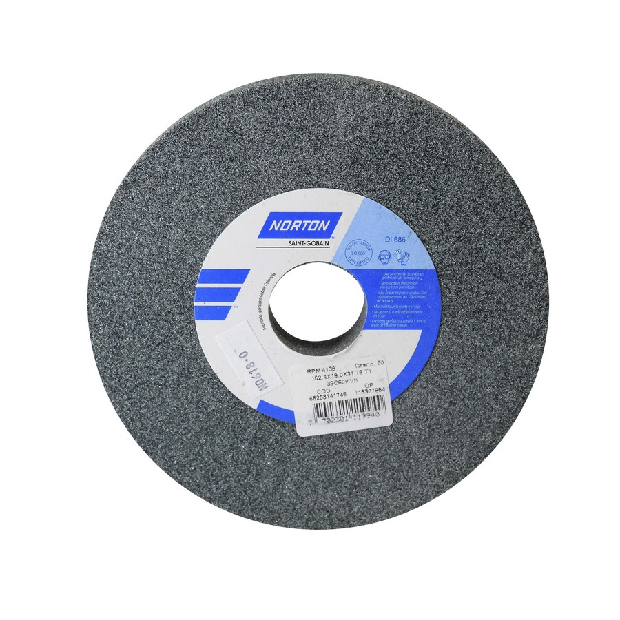 RUEDA ESM. NORTON  T1 6 X 3/4 X 1 1/4  A-60