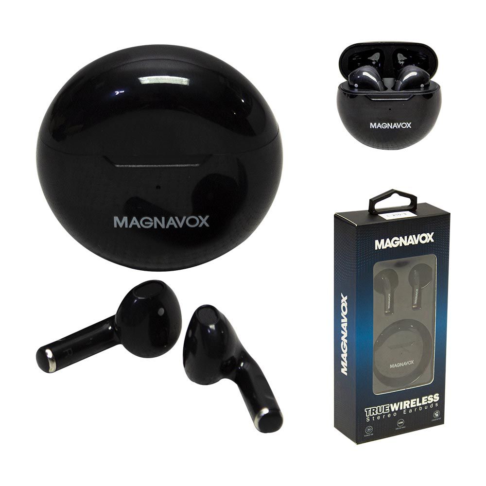 AUDIFONOS INALAMBRICO TWS NEGRO MAGNAVOX MBH4112-M0