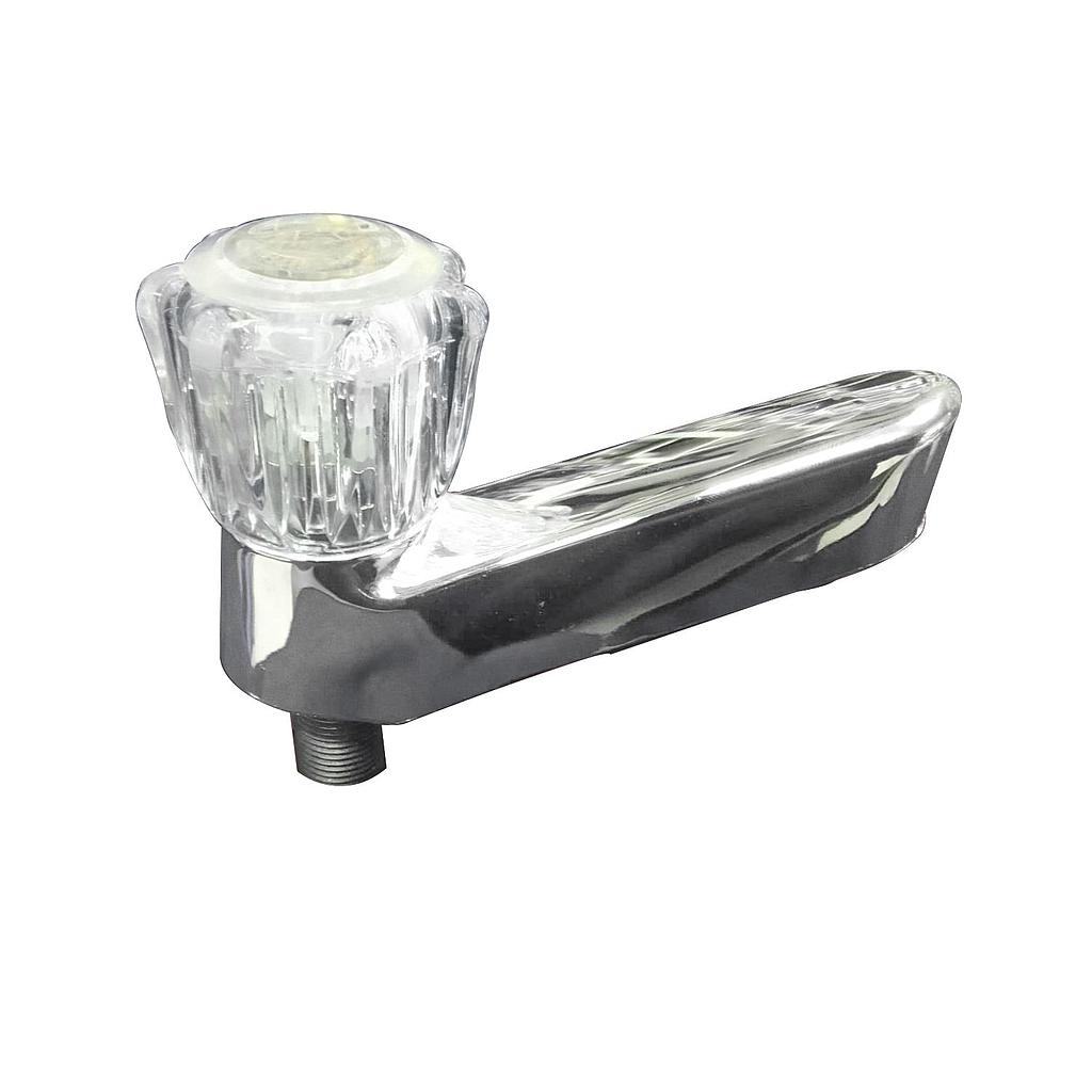 LLAVE LAVABO SENCILLA AQUARIUS CROMO VIKINGO AT-060