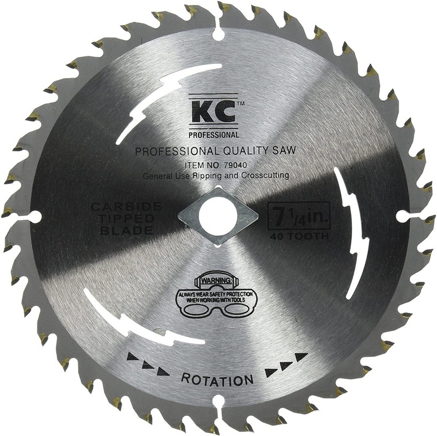DISCO P/SIERRA CIRC. TUNGS. P/MADERA 7 1/4 X 32D X 5/8 79032 (DESC)