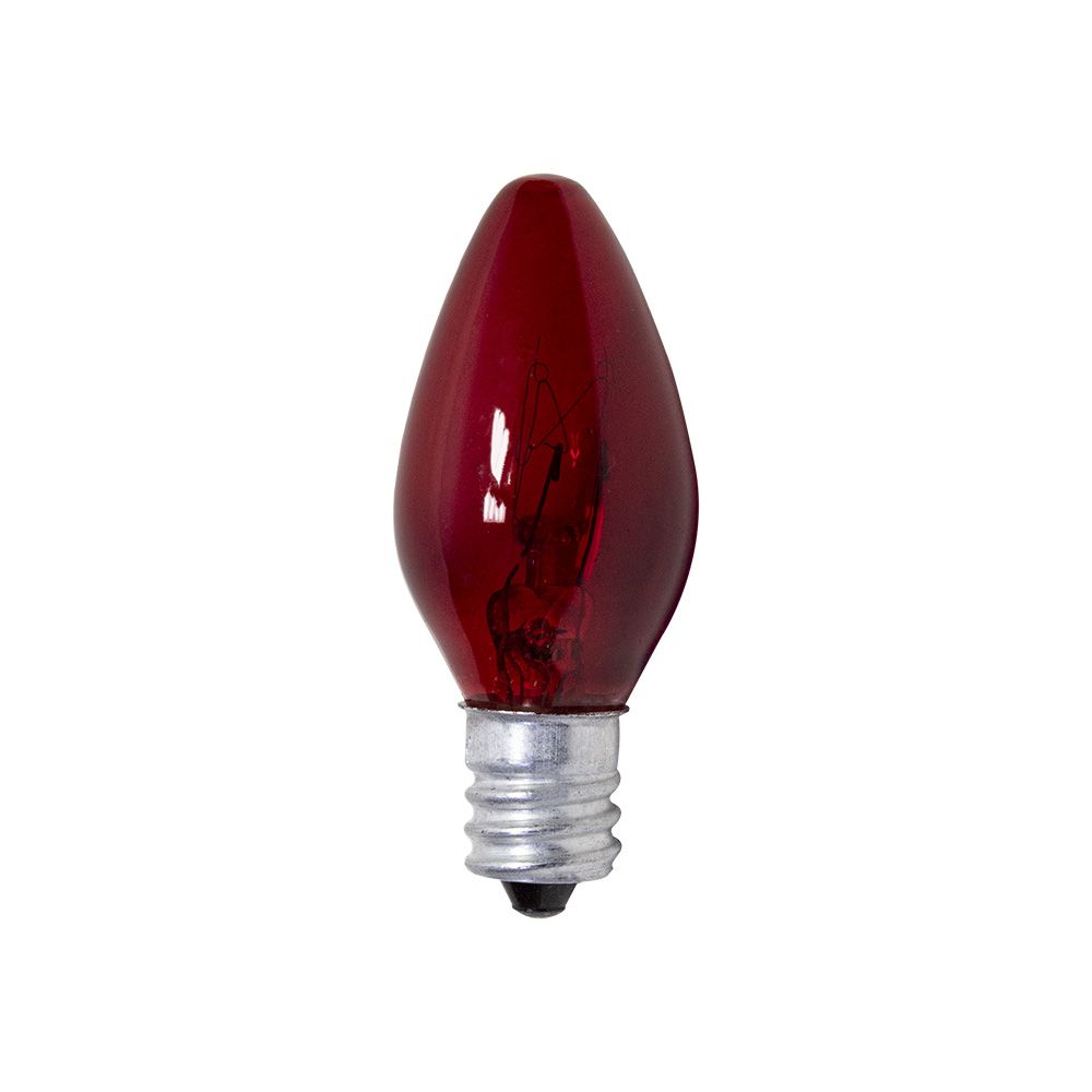 BOMBILLO 7W E12 ROJO IML D7-R