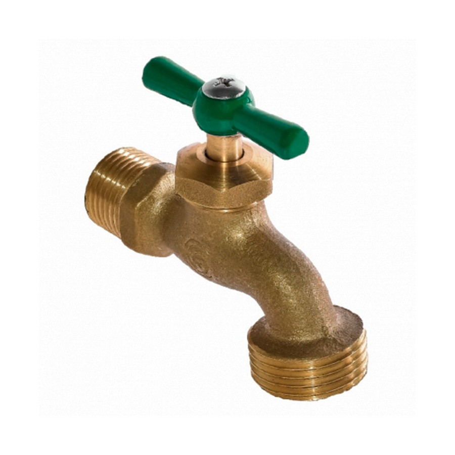 LLAVE CHORRO 1/2 CON ROSCA VYG. BRONCE