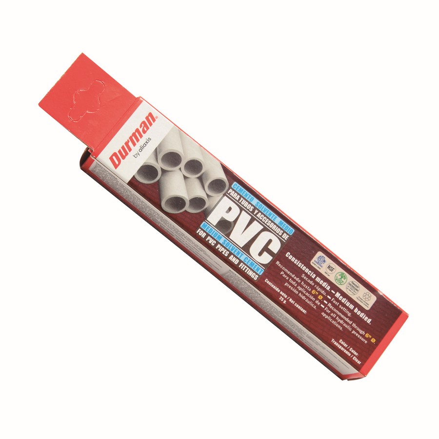 PEGAMENTO PVC TODA PRESION TUBO 25GR. DURMAN
