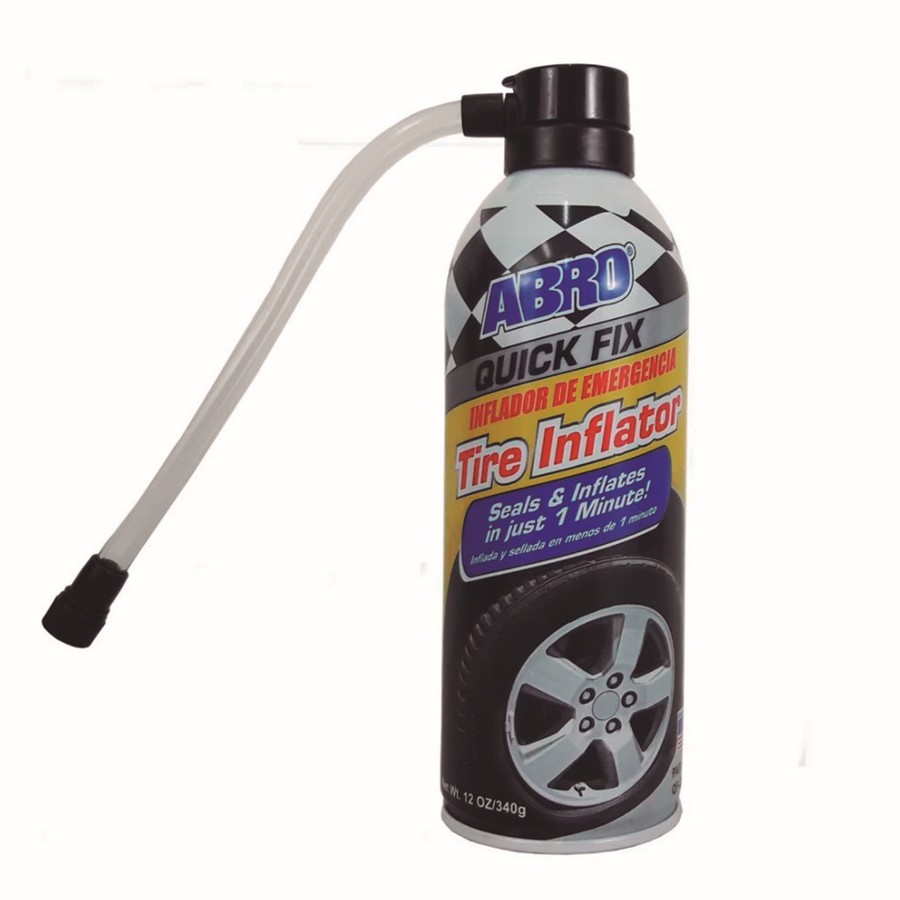 ESPUMA SELLADORA/INFLA-LLANTAS 12 OZ. ABRO QF-25