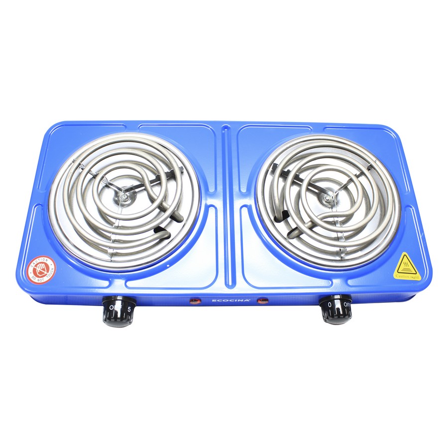 COCINA DE MESA ELECTRICA 2Q AZUL ECOCINA C-E2