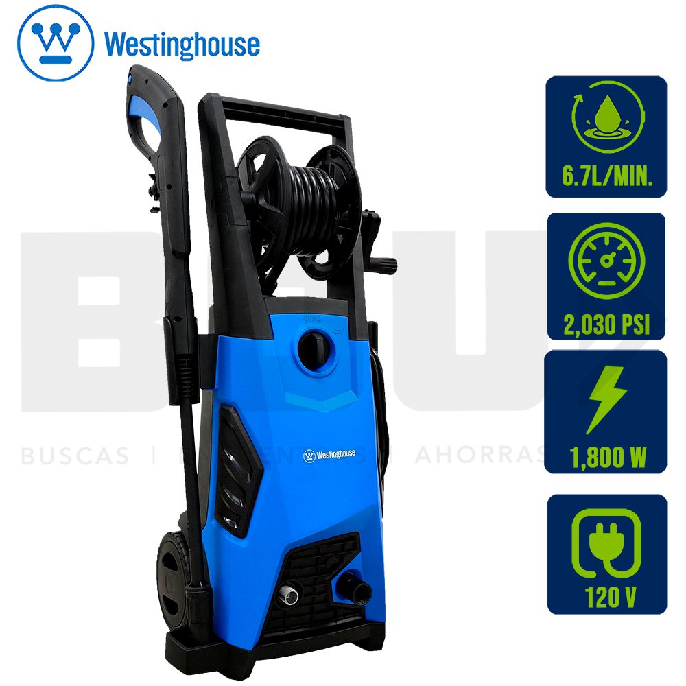 LAVADORA PRESION ELECT. 2030 PSI 1800W 120V 625PW1300