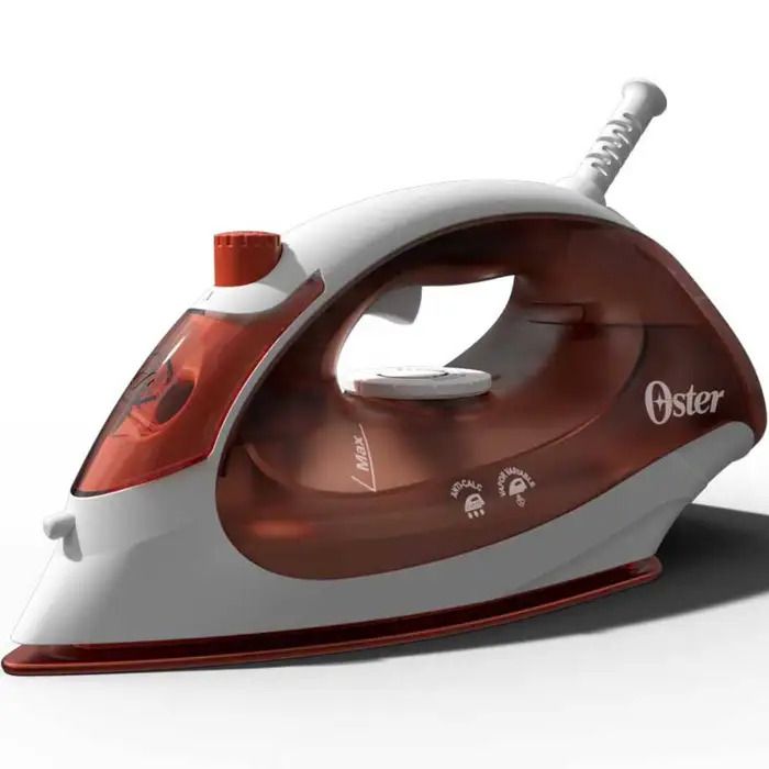 PLANCHA VAPOR CON BASE ANTIADH. NARANJA OSTER GCSTBS5004