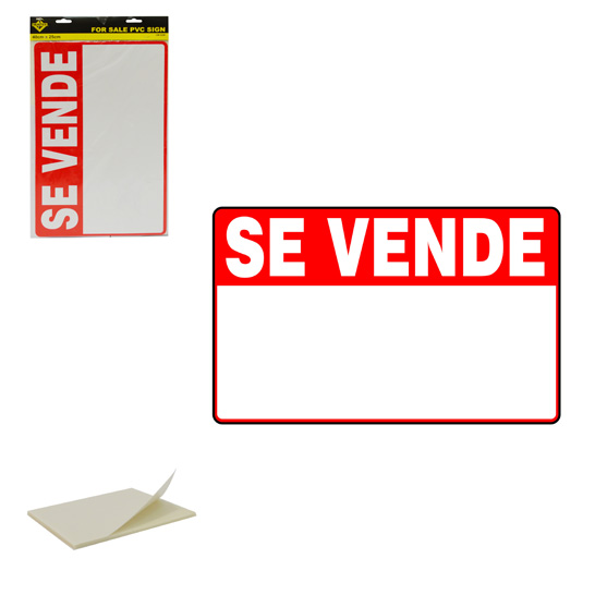 LETRERO SE VENDE HM-2240