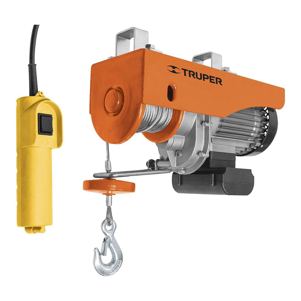 TECLE ELECTRICO 1 TONELADA 110V-1500W TRUPER 16848