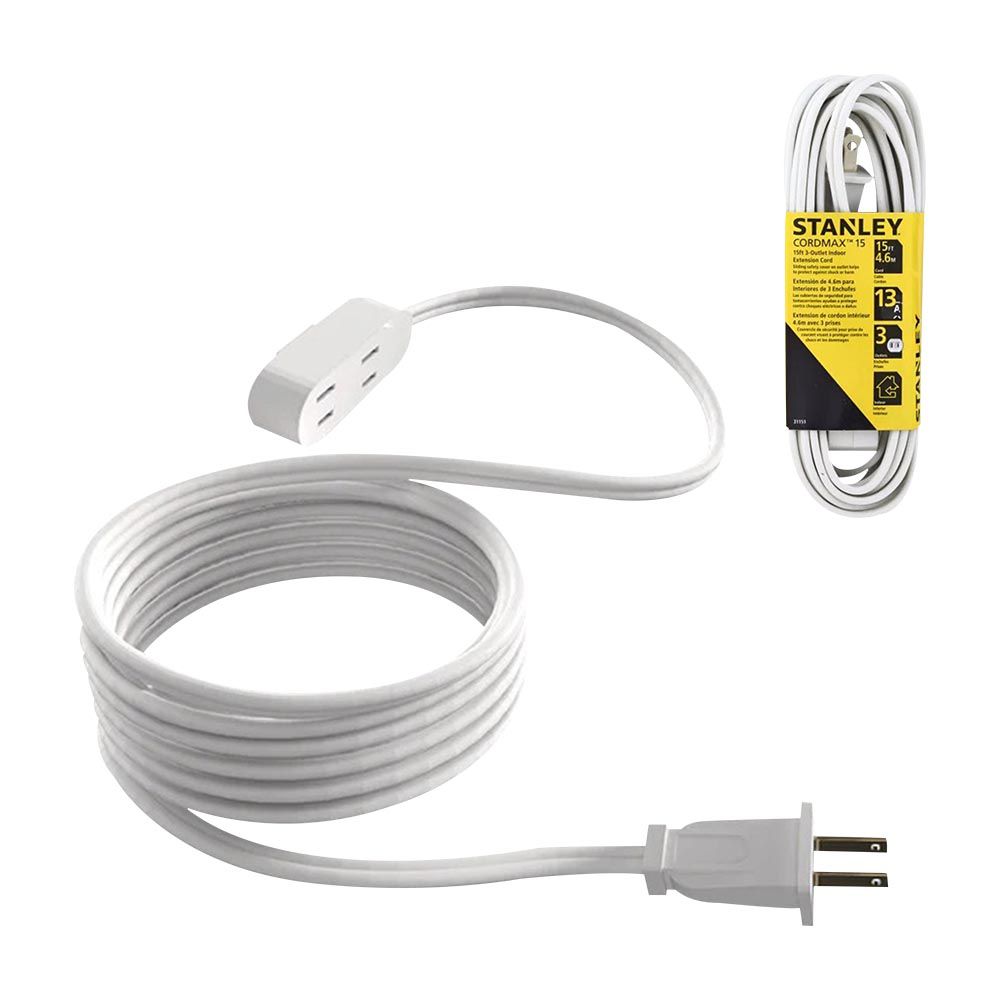 EXTENSION ELECT. STANLEY 15PIES 3 SALIDAS 31151-2