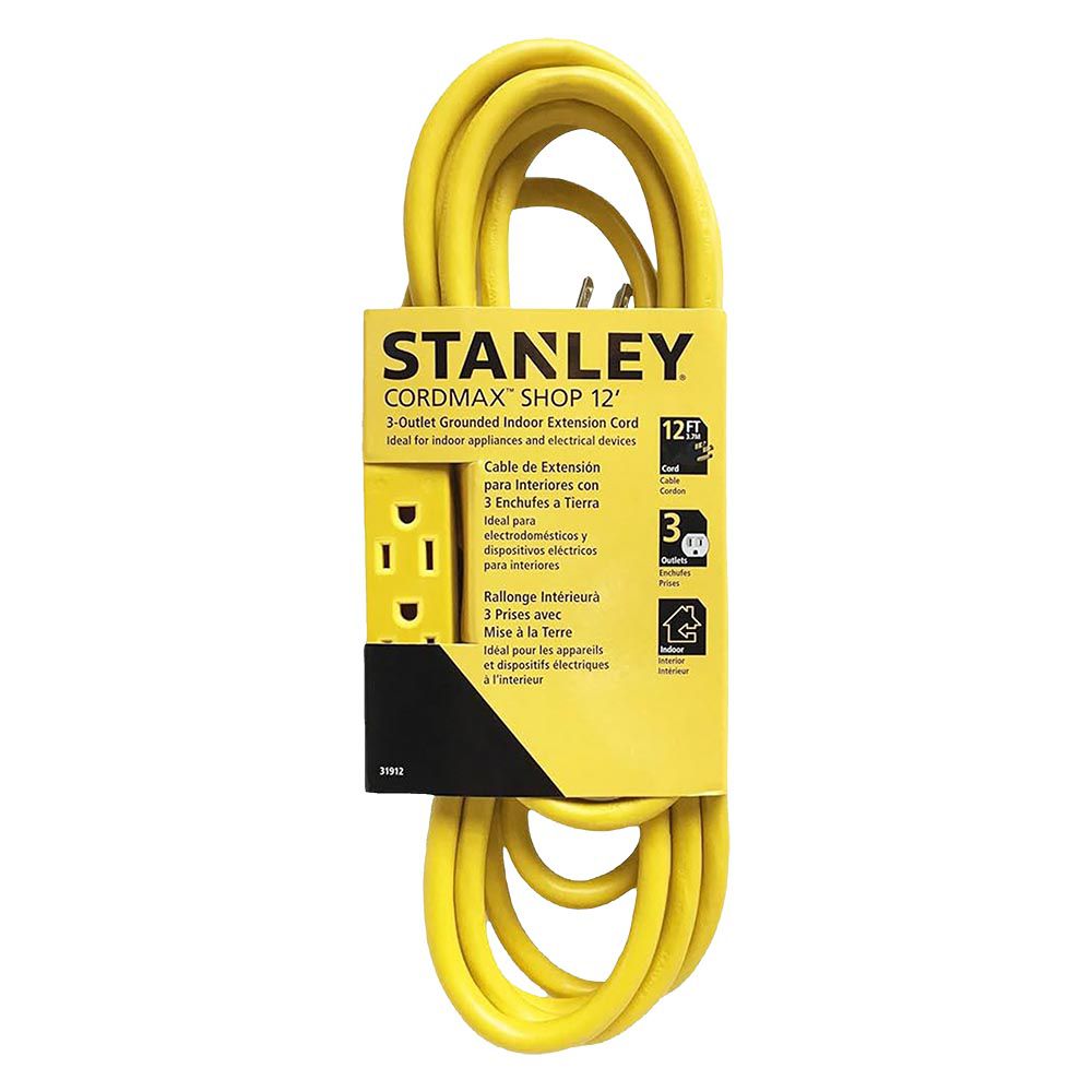 EXTENSION ELECT. STANLEY 12PIES HEAVY DUTY 31912