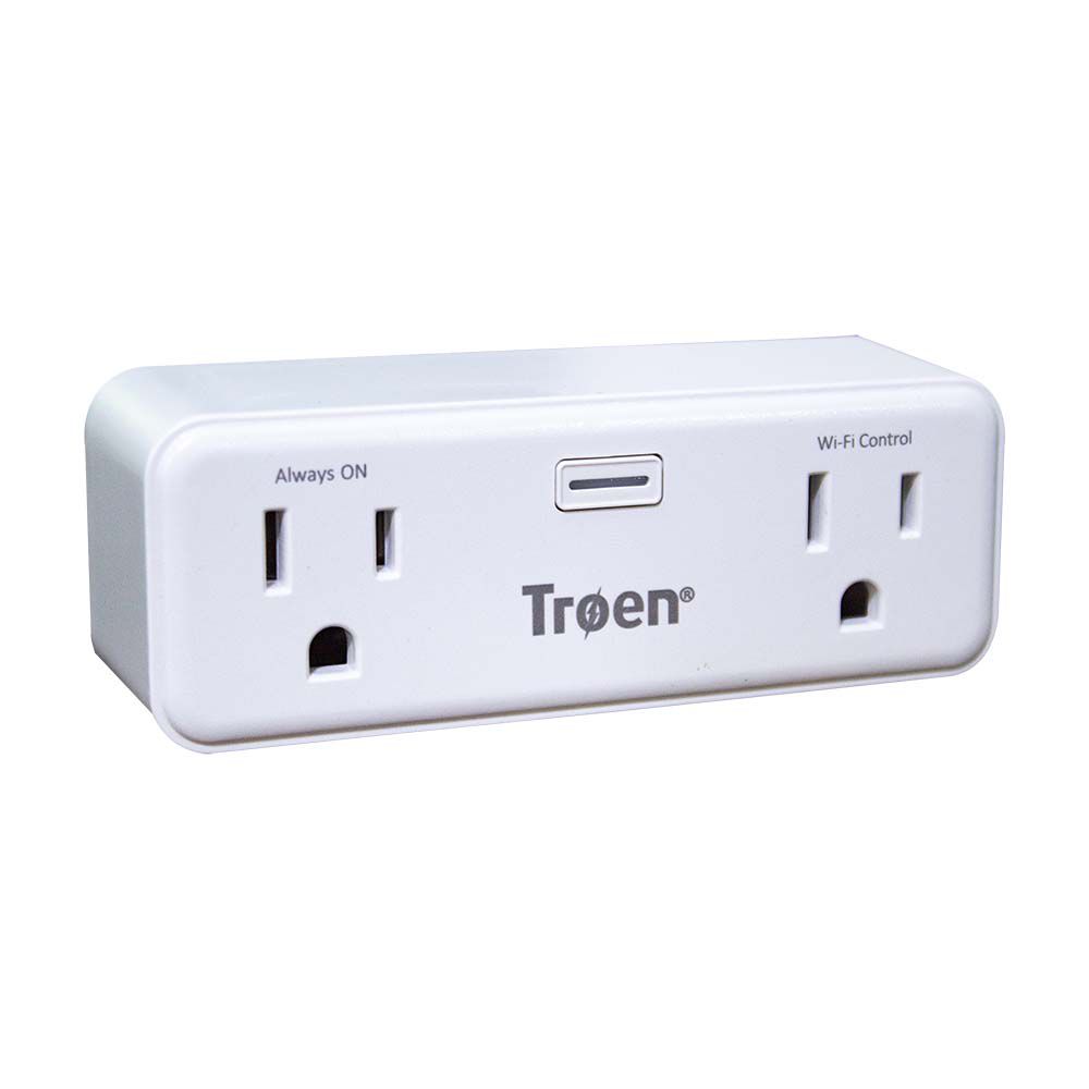 TOMA CTE. MULTICONTACTO DOBLE POLARIZADO +C SMART WIFI TR-MD1801