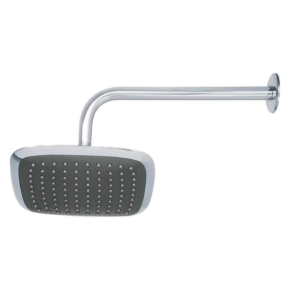 REGADERA CUADRADA 8 PULG C/NIPLE A367-SH-2