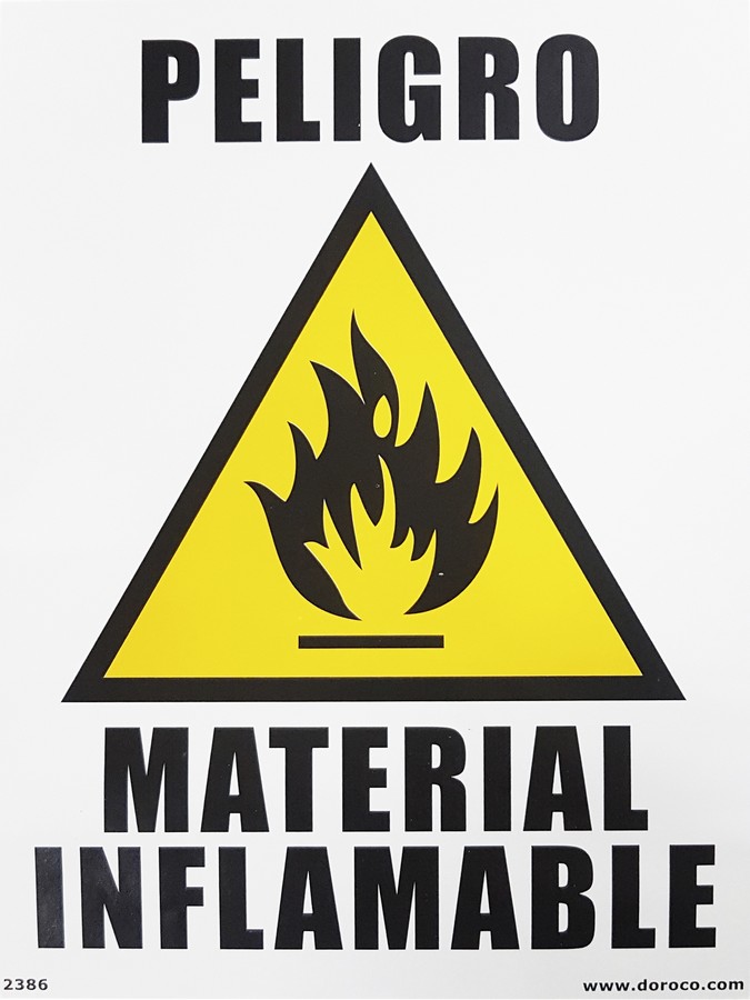CALCOMANIA (PELIG. INFLAM.) UNIDAD (NC)